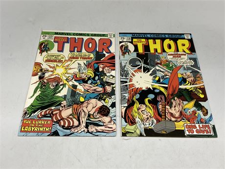 THE MIGHTY THOR #235 & #236