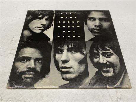 JEFF BECK GROUP - ROUGH AND READY - VG+