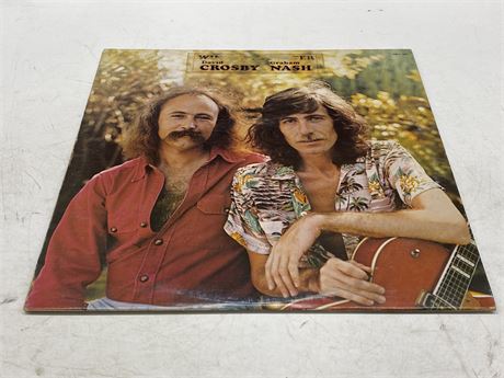 DAVID CROSBY & GRAHM NASH - WIND ON THE WATER - (E) EXCELLENT