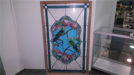 LARGE STAINED GLASS 5FT X 3FT