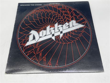 DOKKEN - BREAKING THE CHAINS - EXCELLENT (E)
