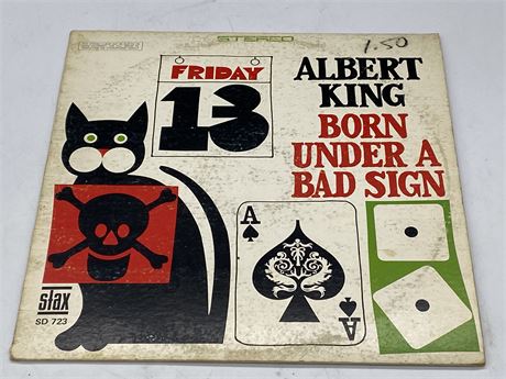 ALBERT KING - BORN UNDER A BAD SIGN - VERY GOOD (VG) SLIGHTLY SCRATCHED