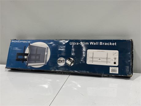 ULTRA SLIM TV WALL MOUNT (Never used)