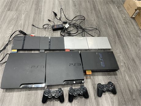 TESTED PS2 & PS3 CONSOLES