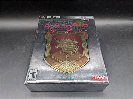 RARE - LEGEND OF HEROES TRAILS OF COLD STEEL - COLLECTORS EDITION - PS3