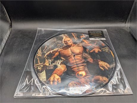 SEALED - MORTAL KOMBAT 25TH ANNIVERSARY LIMITED EDITION PICTURE DISC VINYL
