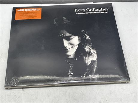 SEALED RORY GALLAGHER - 50TH ANNIVERSARY EDITION 3LP LIMITED EDITION SET