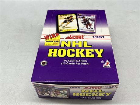 36 UNOPENED 1991 NHL SCORE PACKS - 15 CARDS PER PACK