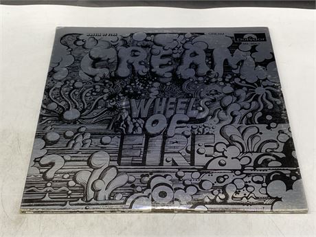 CREAM - WHEELS OF FIRE - 2LP GATEFOLD EARLY PRESSING EXCELLENT CONDITION (E)