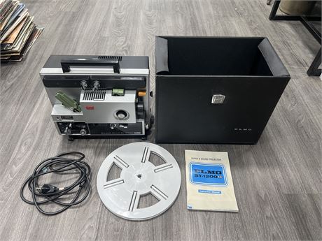 ELMO 8MM MOVIE PROJECTOR - EXCELLENT COND.