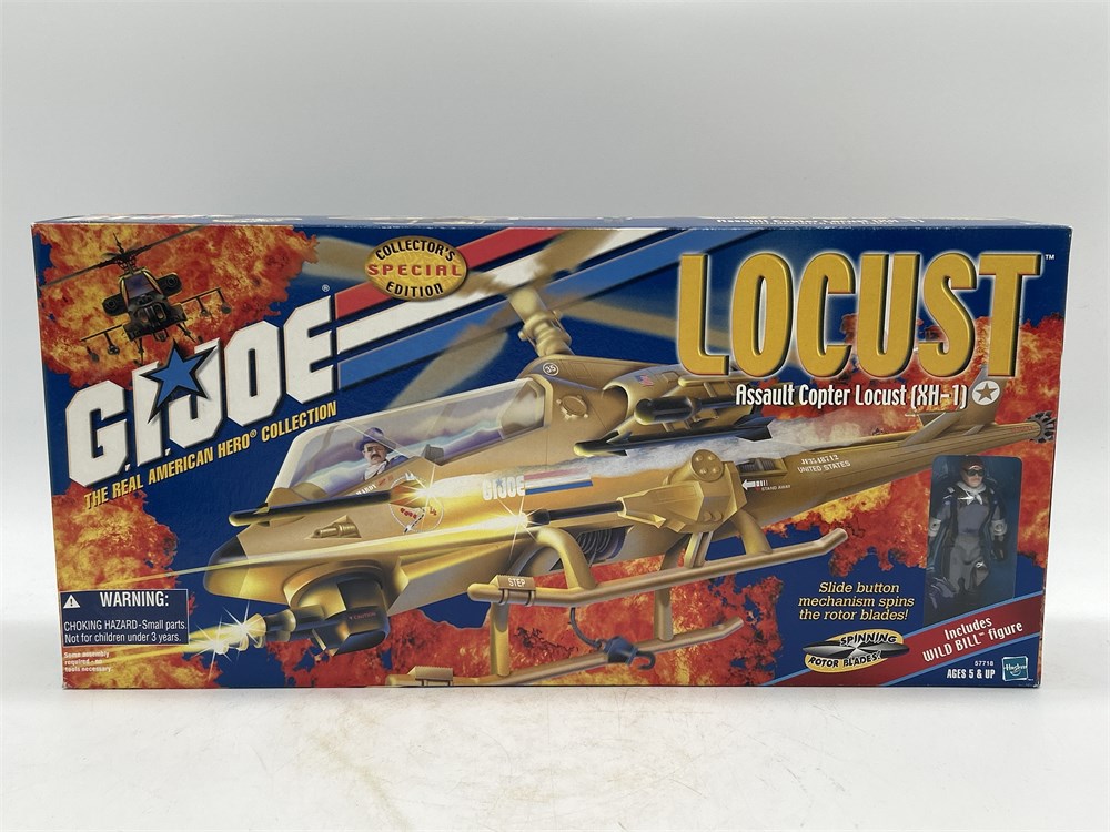 アメコミ G.I. JOE Locust Assault Copter XH-1 Urban Auctions - (SEALED) G.I. JOE ASSAULT COPTER LOCUST XH-1