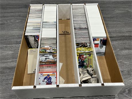 BOX OF 90’s NHL CARDS