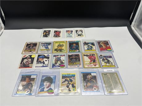 LOT OF 1980’s ROOKIES & OPC MINI CARDS