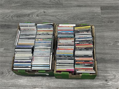 2 FLATS OF MISC CDS - SOME SEALED