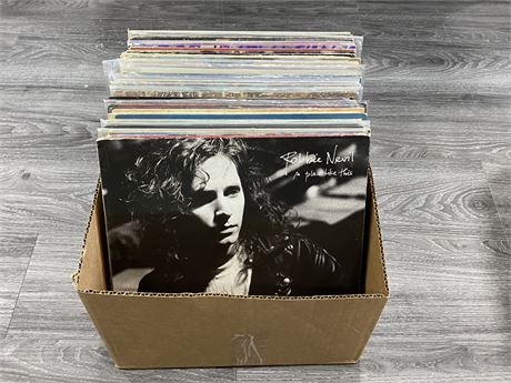 BOX OF RECORDS (Some scratched)