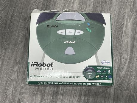 ROOMBA IROBOT COMPLETE IN BOX (UNTESTED)