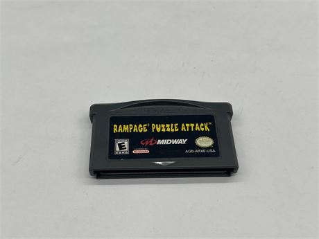 RAMPAGE PUZZLE ATTACK - GBA
