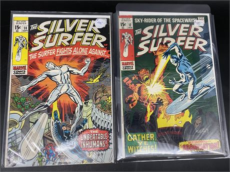 THE SILVER SURFER #12 & #18