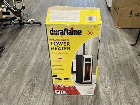 DURAFLAME TOWER HEATER IN BOX