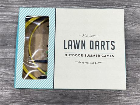LAWN DARTS OUTDOOR SUMMER GAME (BARELY USED)