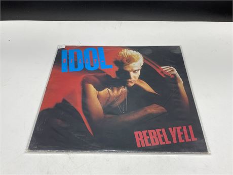 BILLY IDOL - REBEL YELL - EXCELLENT (E)