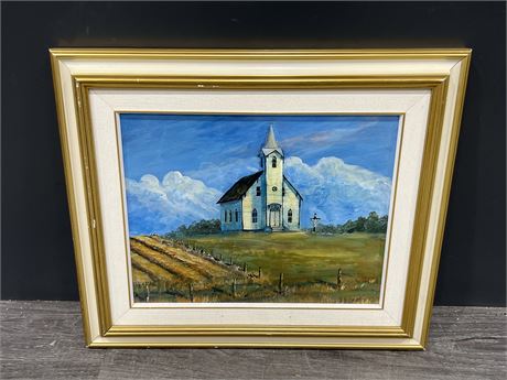 ORIGINAL OIL PAINTING BY MURRAY EARE PHILLIPS (19”x16”)