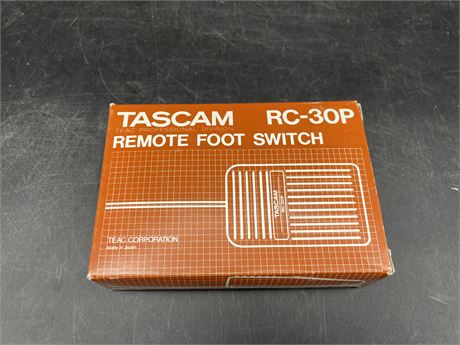 TASCAM REMOTE FOOT SWITCH RC-30P