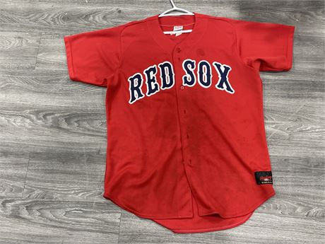 VINTAGE RAWLINGS RED SOX JERSEY SIZE 50
