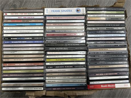 65+ FRANK SINATRA CD’S - ALL EX+