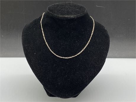 925 STERLING ITALIAN NECKLACE (16”)