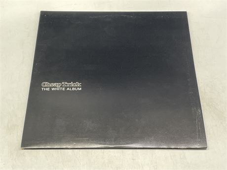 RARE PROMO CHEAP TRICK - THE WHITE ALBUM - 2LP GATEFOLD NEAR MINT (NM)