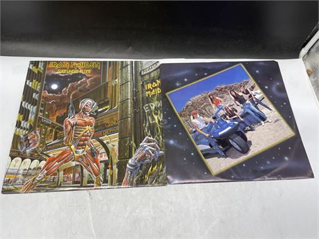 IRON MAIDEN - SOMEWHERE IN TIME W/ INNER SLEEVE - MINT (M)