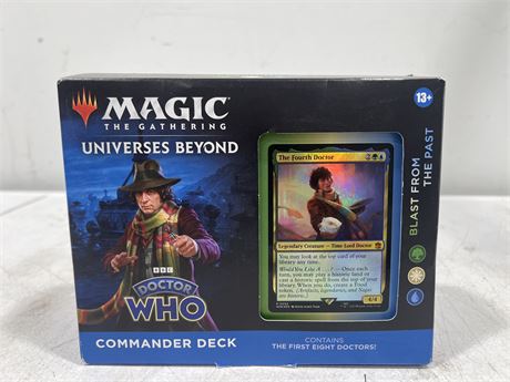 SEALED MAGIC THE GATHERING DOCTOR WHO COMMANDER DECK