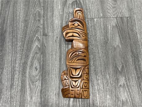 INDIGENOUS SIGNED CARVING (14”)