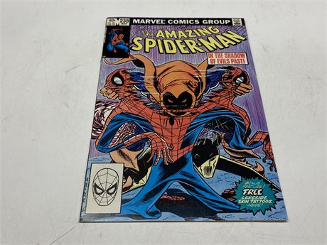 THE AMAZING SPIDER-MAN #238 - TATTOOS INCLUDED