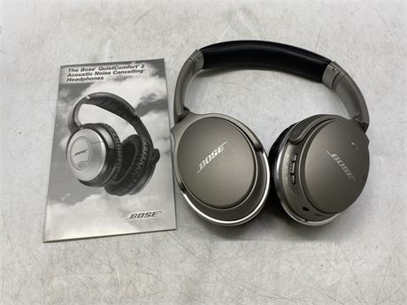 BOSE NOISE CANCELLING WIRELESS HEADPHONES