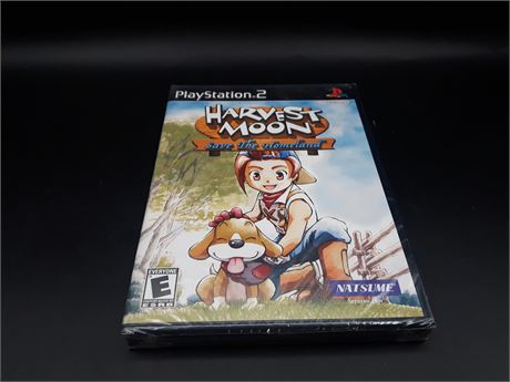 SEALED - HARVEST MOON SAVE THE HOMELAND - PS2
