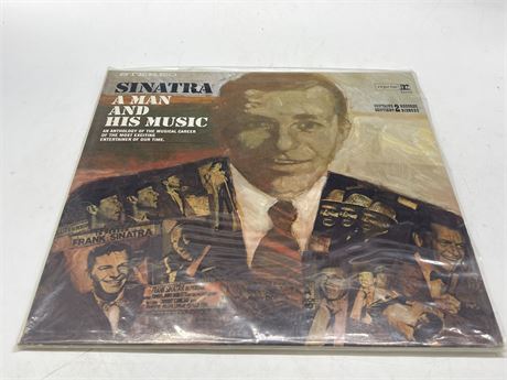 SINATRA - A MAN AND HIS MUSIC 2LP - EXCELLENT (E)