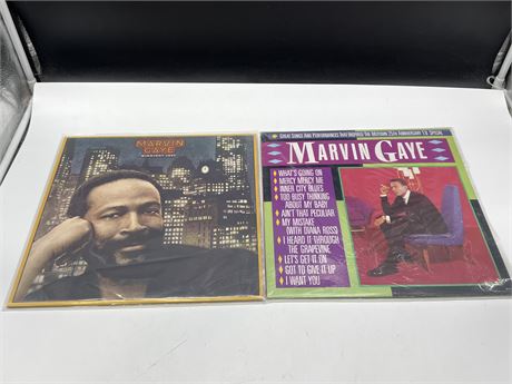 2 MARVIN GAYE RECORDS - NEAR MINT (NM)
