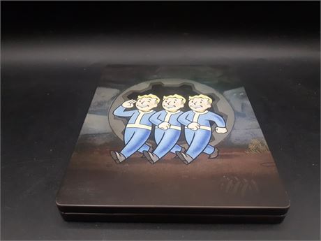 FALLOUT 76 - STEELBOOK COLLECTORS EDITION - VERY GOOD CONDITION - PS4