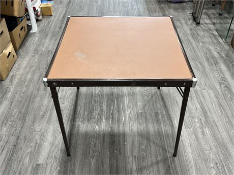 VINTAGE FOLD UP TABLE (30” wide)
