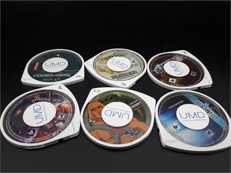COLLECTION OF PSP GAMES - VERY GOOD CONDITION - PSP