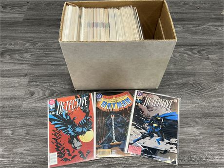 BOX OF BATMAN COMICS