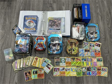 LOT OF POKÉMON CARDS & COLLECTABLES