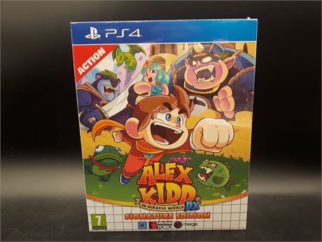 SEALED - ALEX KIDD IN MIRACLE WORLD - LIMITED EDITION - PS4