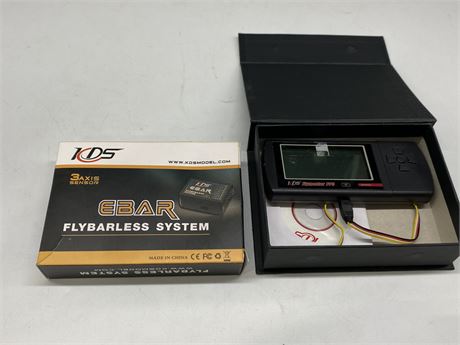 2 KDS FLYBARLESS SYSTEMS PLANE / HELICOPTERS SYSTEMS