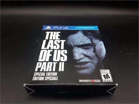 LAST OF US 2 SPECIAL EDITION - MINT CONDITION - PS4