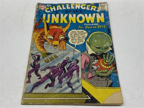 CHALLENGERS OF THE UNKNOWN #1 (PARTIALLY DETACHED)