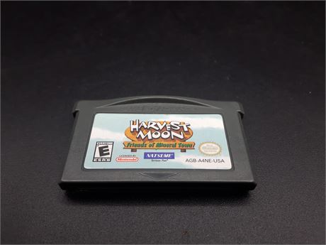 HARVEST MOON FRIENDS OF MINERAL TOWN - VERY GOOD CONDITION - GAMEBOY ADVANCE