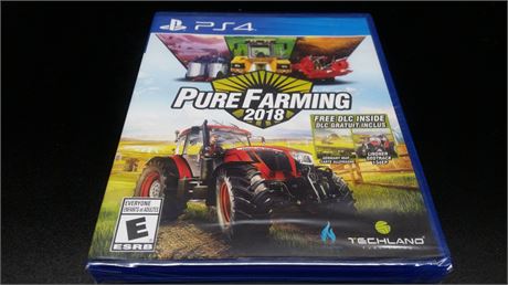 BRAND NEW - PURE FARMING 2018 - PS4